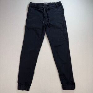 DU/ER N2X Jogger Pants Mens 29x28 Dark Navy Slim Fit Stretch Drawstring MJNS1100